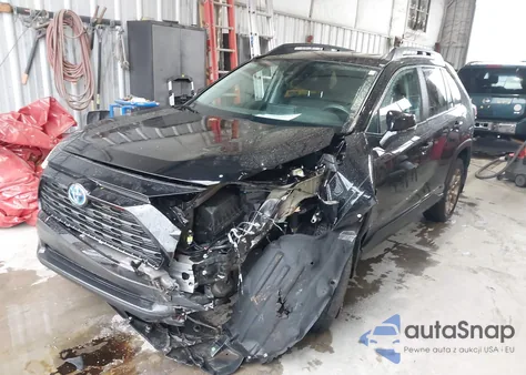 2024 Toyota Rav4 Hybrid Woodland Edition из США, поврежденный, VIN 2T3UWRFV5RW215549